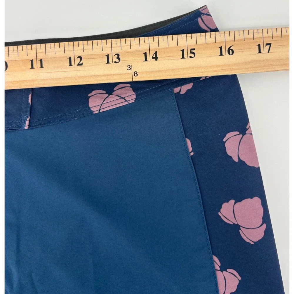 Patagonia Hydropeak SP Gerry Lopez Board Shorts Mens 30 Blue Floral